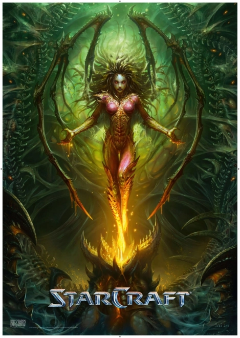 Puzzle StarCraft - Kerrigan 1000 dielikov