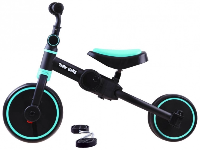 Detský trojkolesový bicykel 3v1 Tiny Bike – Červená