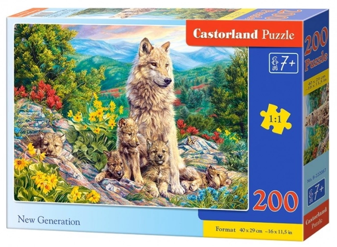 Puzzle 200 dielikov Nová Generácia