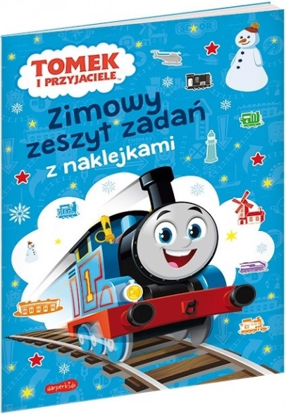 Tom a priatelia. Kniha zimných aktivít so samolepkami