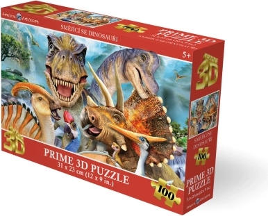 3D Puzzle Dinosauří Selfie 100 dielikov