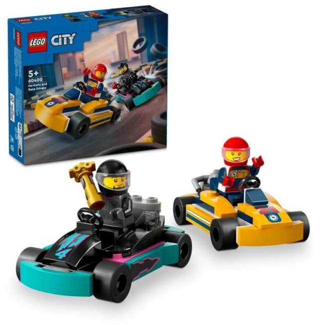 Lego City Motokáry s vodičmi