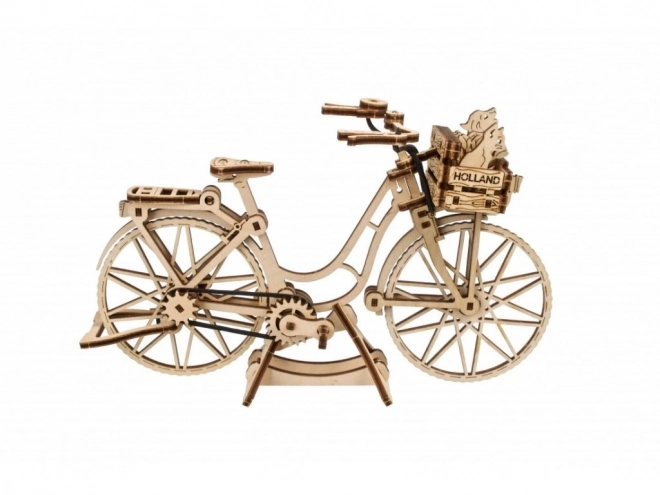 Ugears drevené mechanické puzzle bicykel Holland