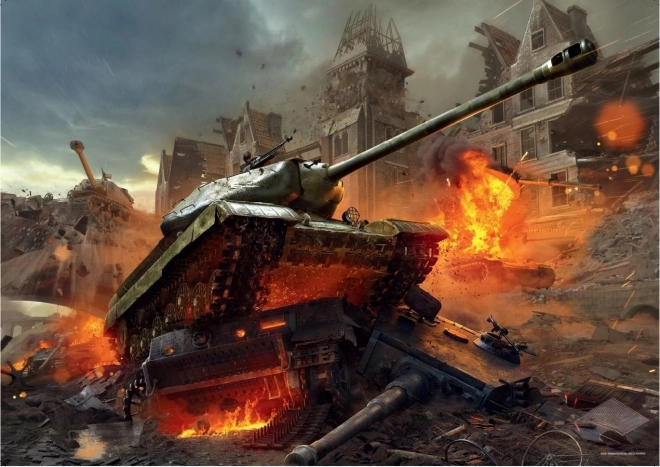 Puzzle World of Tanks: Nové hranice 1000 dielikov