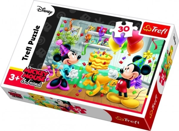 Trefl puzzle Mickey Mouse oslava