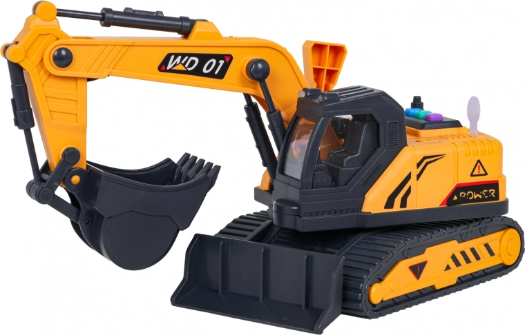 Otočná kabína a pásový podvozok