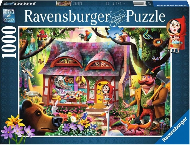 Ravensburger puzzle Červená Čiapočka 1000 dielikov