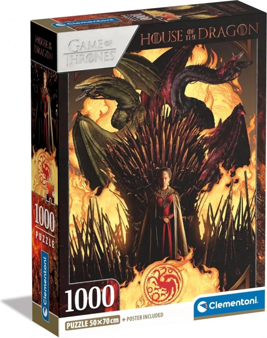 Clementoni Puzzle Hra o Tróny: Rhaenyra Targaryen 1000 dielikov