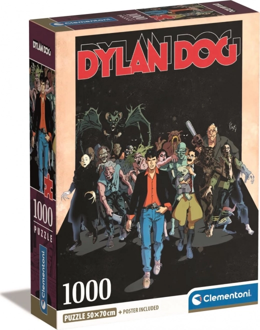 Puzzle Dylan Dog: Nočné mory 1000 dielikov
