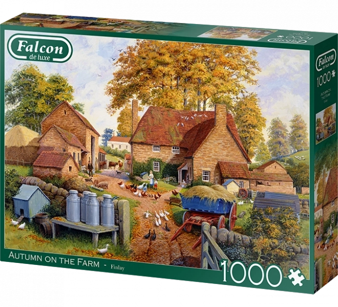 Falcon Puzzle Podzim na Farme 1000 Dielikov