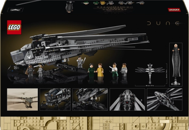 Lego Icons Duna: Kráľovská ornitoptéra rodu Atreides