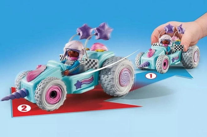 Set figúrok Funstars Racing Jednorožec