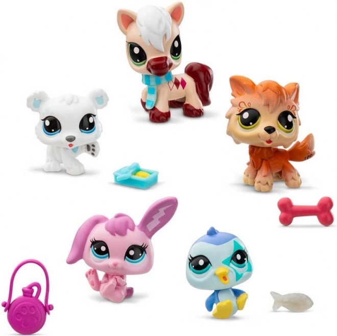 Hasbro Littlest Pet Shop zimná sada zvieratiek