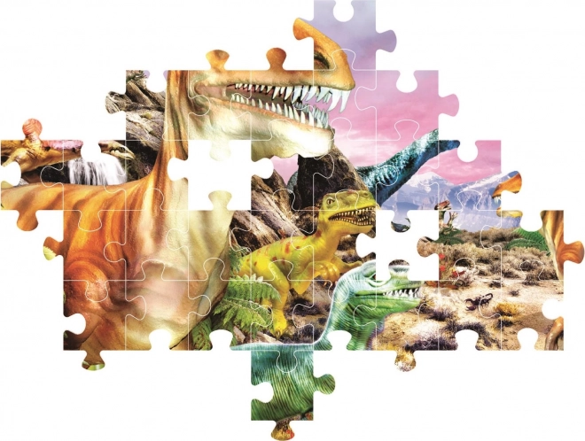 Clementoni: Puzzle Krajina Dinosaurov