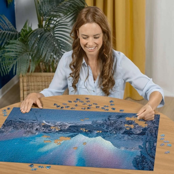 Ravensburger Puzzle Keď polárna žiara tancuje