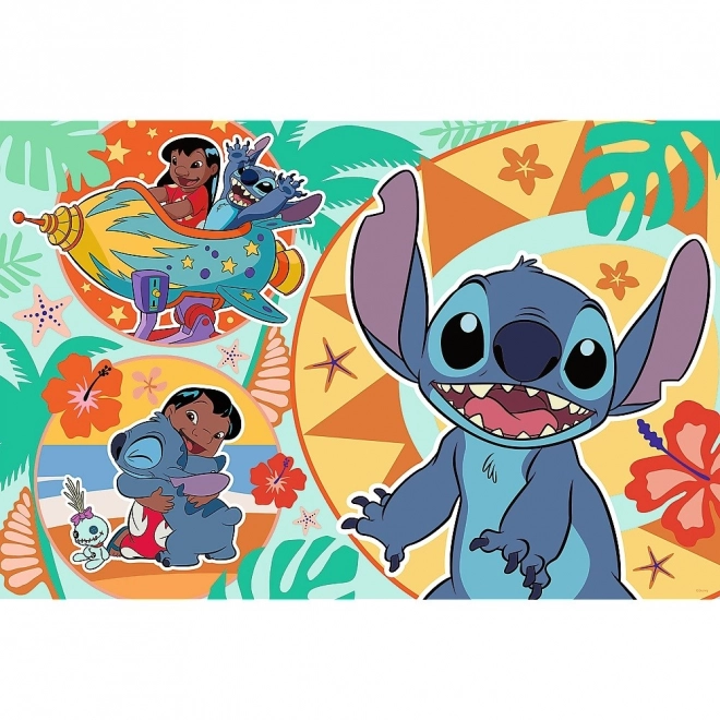 Puzzle Maxi 24 dielikov - Veselý deň s Lilo & Stitch