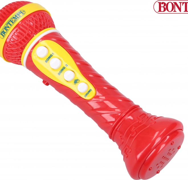 Bontempi mikrofón Voice Sing-a-Long červený