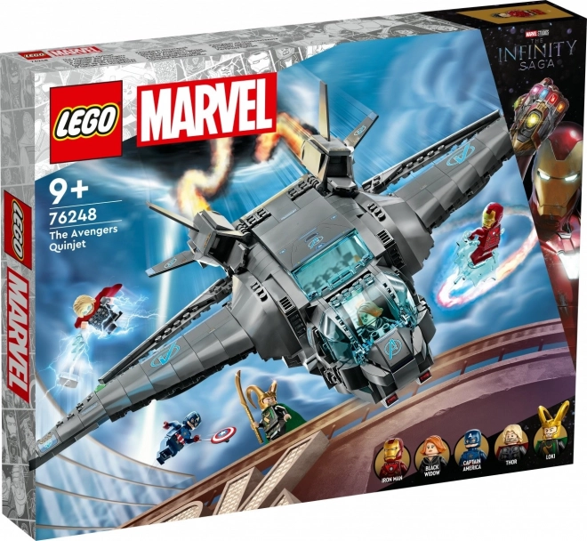 LEGO Marvel Stíhačka Avengers Quinjet