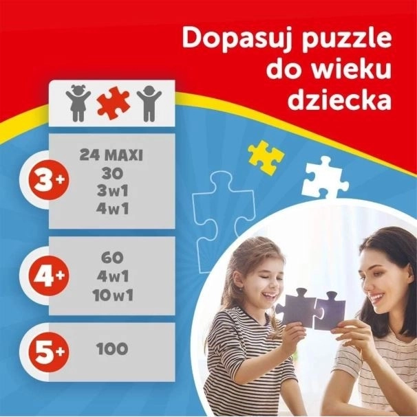 Puzzle Glitter Brokatová Gabi