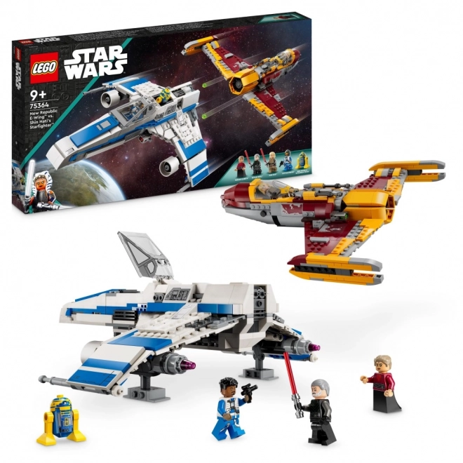 LEGO Star Wars E-Wing proti Stíhačke Shin Hati