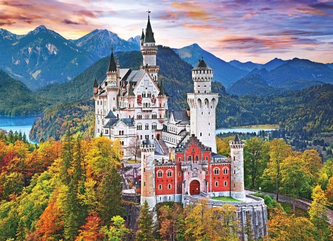 Eurographics puzzle zámok Neuschwanstein 1000 dielikov