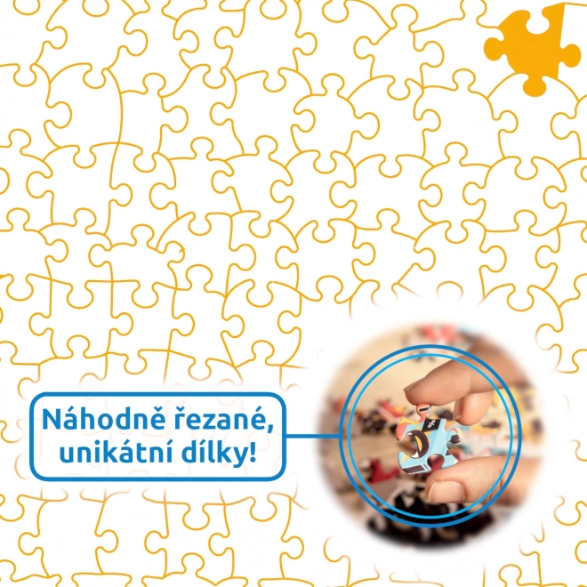 Puzzle Brain Tree Ružovo prestreté 1000 dielikov