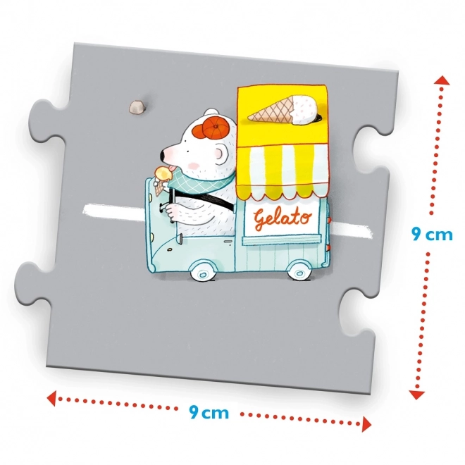 Magellan Puzzle 13 Zastávok ulice