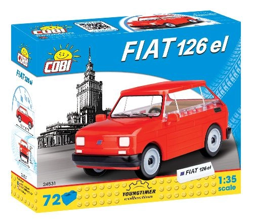 Ikonický FIAT 126p v mierke 1:35