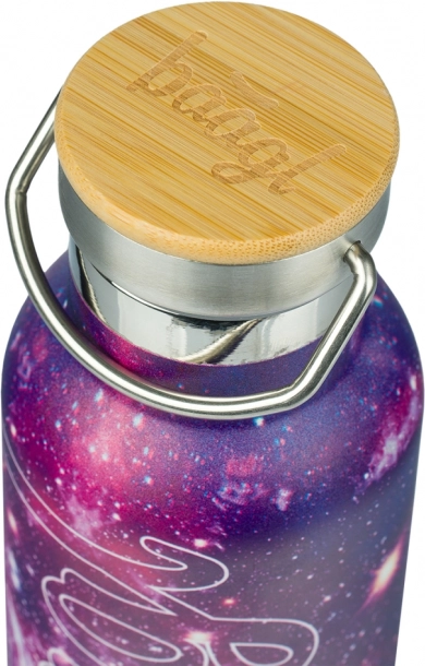 Termofľaša s bambusovým viečkom Galaxy 500 ml