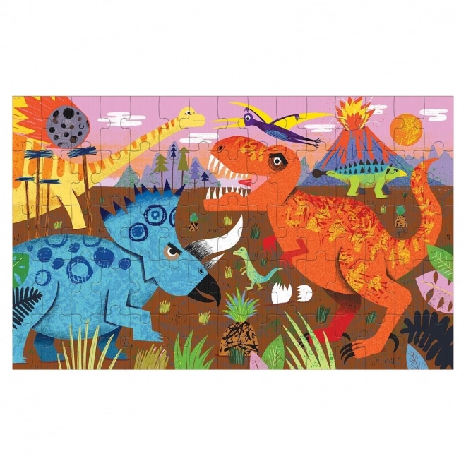 Lentikulárne puzzle Dinosaury