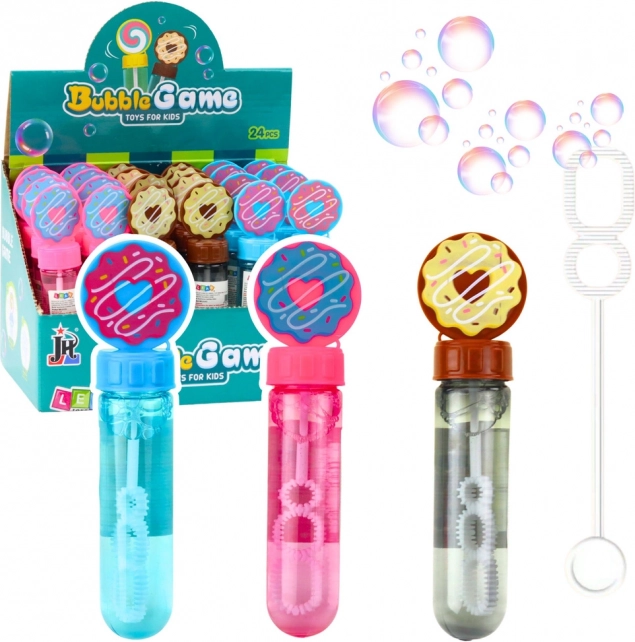 Bublifuk Donut 3 Otvory Mix Farieb 30ml