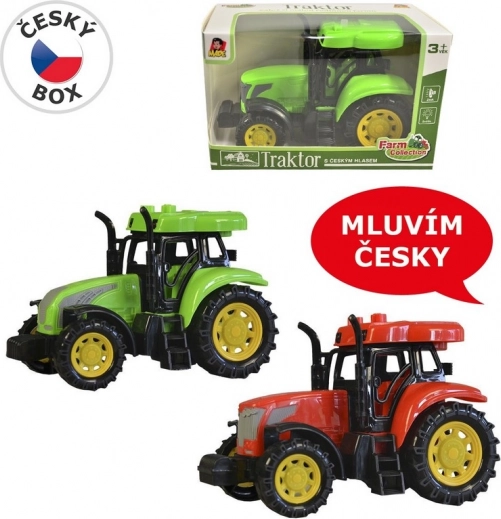 Traktor so slovenským hlasom, svetlom a zvukom, 14 cm