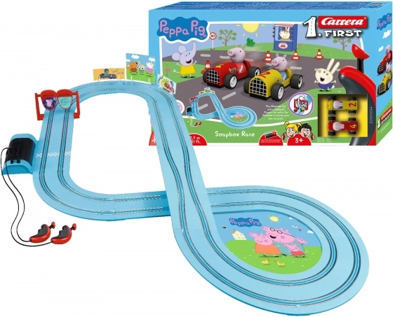 Autodráha Carrera First Prasiatko Peppa 2,9 m