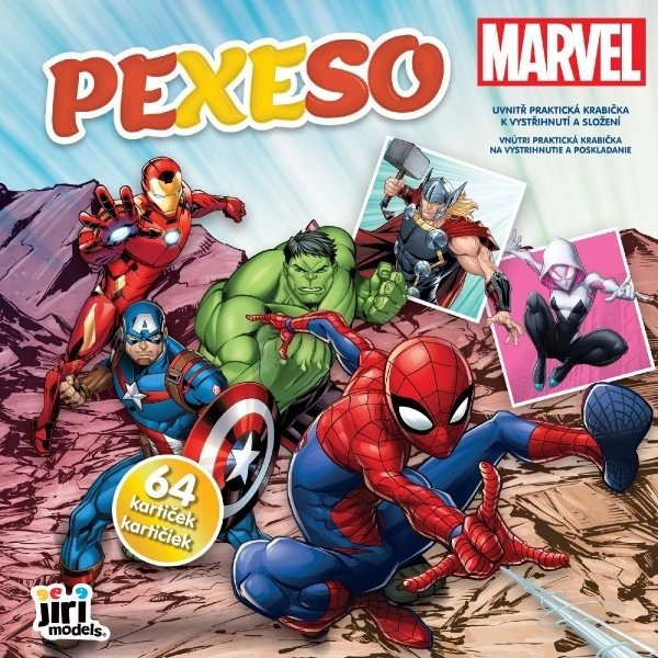 Pexeso Marvel - 64 kartičiek