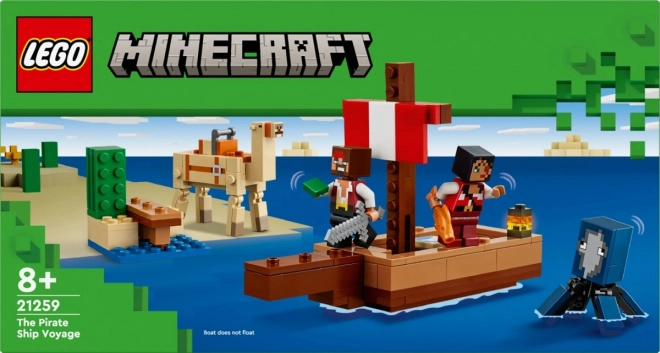 Lego Minecraft Rejs Pirátskou Loďou