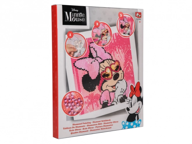 Diamantová nálepka Minnie Mouse Disney