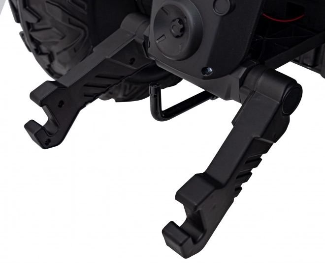 Traktor s prívesom červený