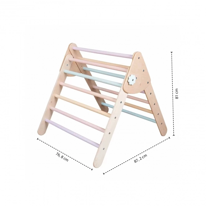 Montessori piklerov trojuholník veľký NW pastel