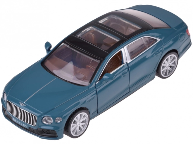 Interaktívny kovový model Bentley Flying Spur Hybrid v mierke 1:38