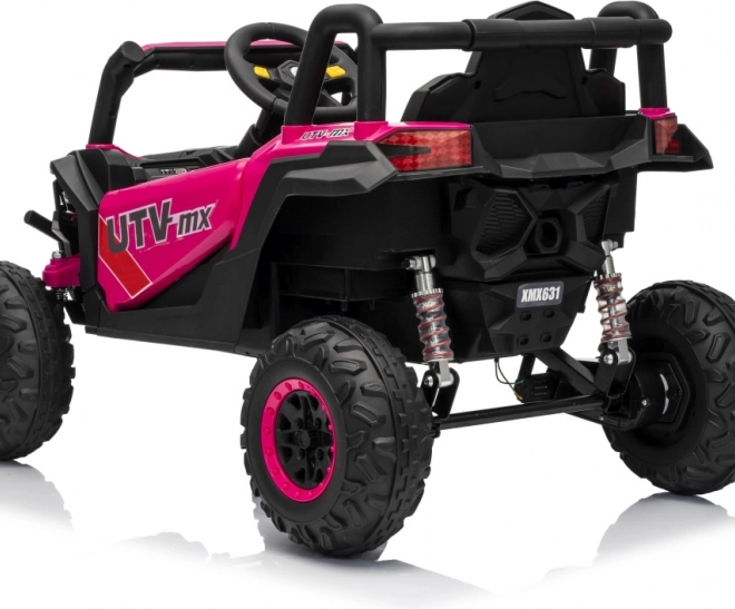 Detský elektromobil Buggy Madman UTV-MX ružový