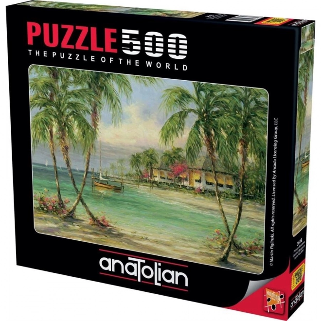 Puzzle Bungalov 500 dielikov