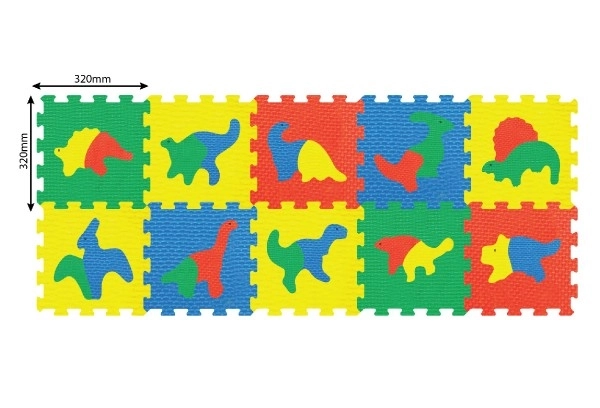 Penové puzzle Dinosauri