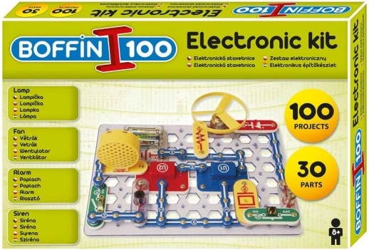 Elektronická stavebnica Boffin I 100