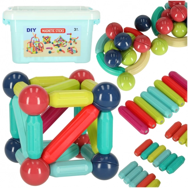 Magnetické kocky pre najmenších - 25 kusov