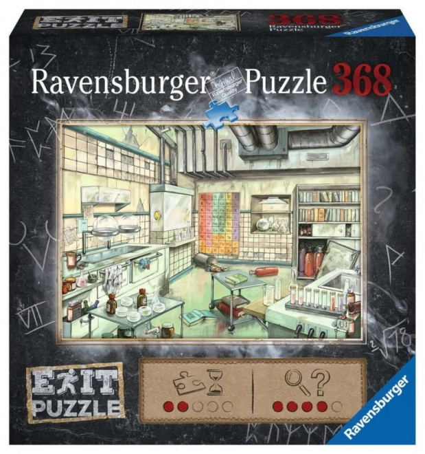 Ravensburger Únikové EXIT puzzle Laboratórium