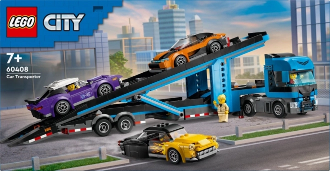 Lego City odťahové vozidlo so športovými autami