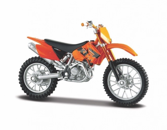 Kovový model motocykla KTM 525SX 1/18 so stojanom