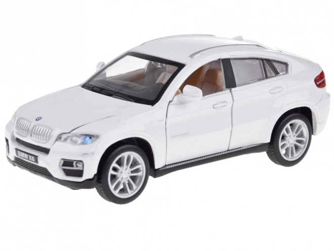 Kovové auto BMW X6 SUV 1:32 svetlo a zvuk