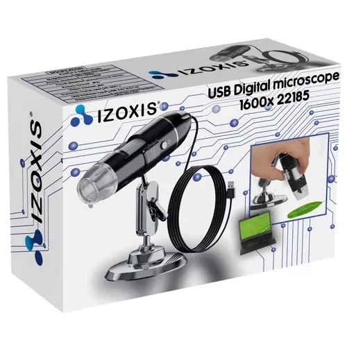 Digitálny USB mikroskop 1600x Izoxis