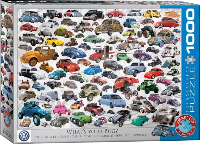 Puzzle EUROGRAPHICS Aký je tvoj chrobák? – 1000 dielikov